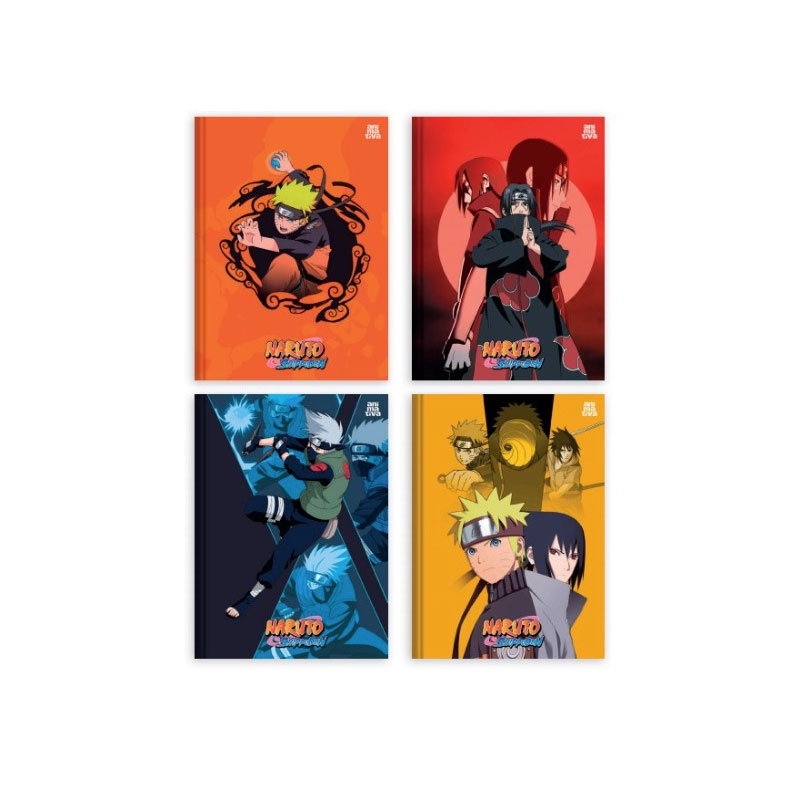 CADERNO BROCHURA 1/1 80F - NARUTO