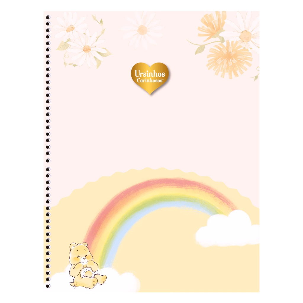 CADERNO COLEGIAL 10M 160F - URSINHOS CARINHOSOS