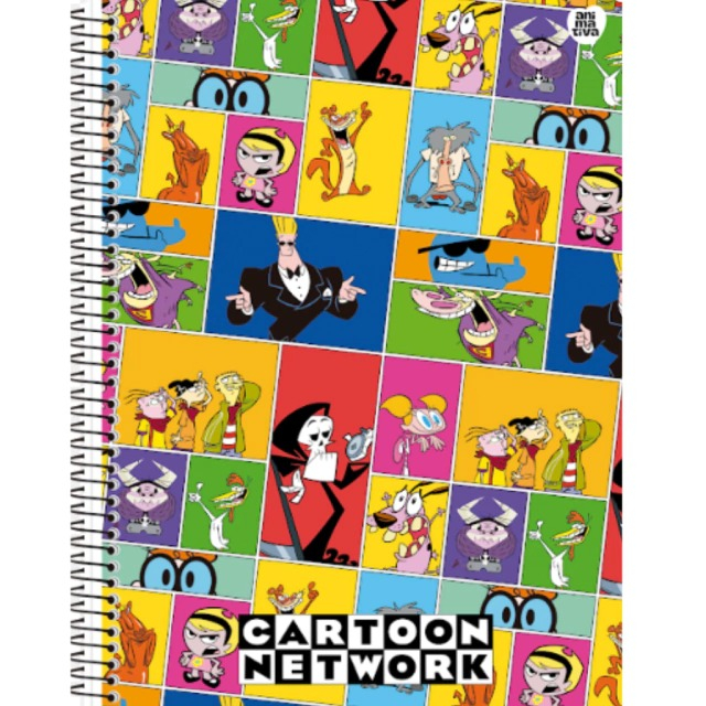 CADERNO UNIVERSITÁRIO 10M 160F - CARTOON NETWORK