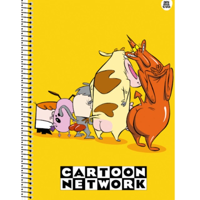 CADERNO UNIVERSITÁRIO 1M 80F - CARTOON NETWORK