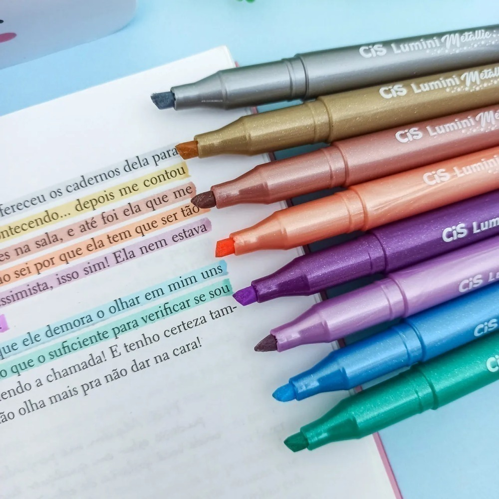 MARCA-TEXTO CIS LUMINI METALLIC