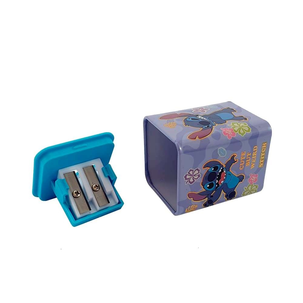 APONTADOR METÁLICO QUADRADO STITCH