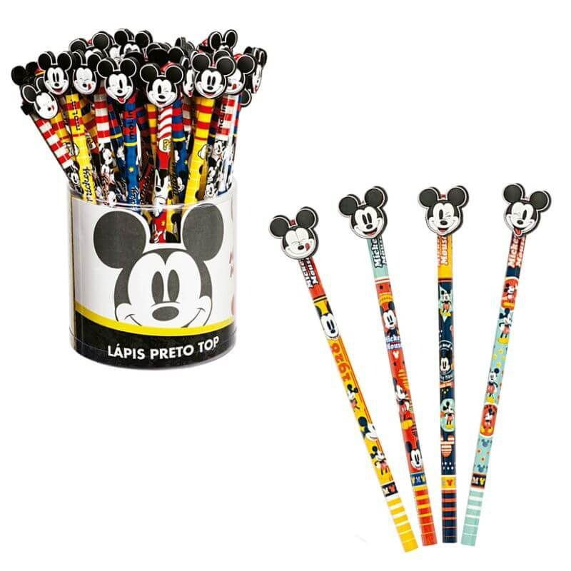 LÁPIS PRETO TOP MICKEY