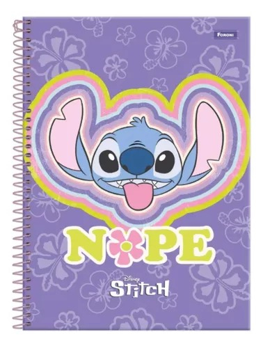 CADERNETA STITCH FORONI
