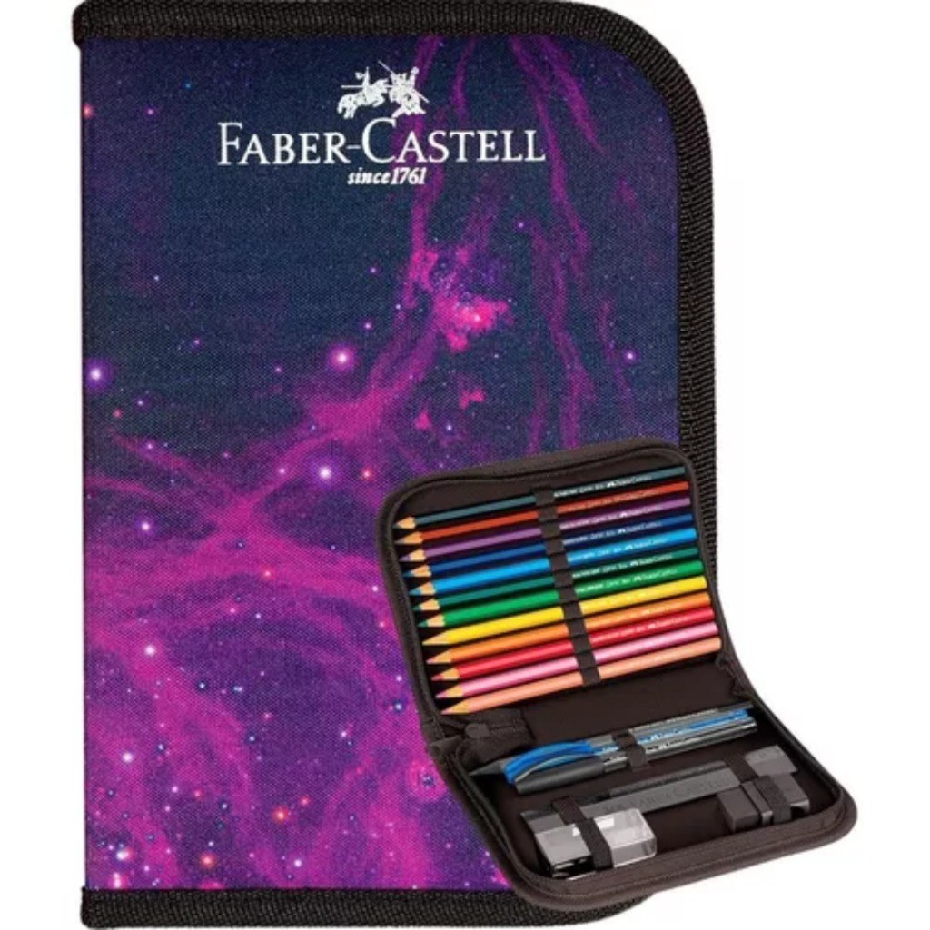 ESTOJO NYLON COSMIC FABER-CASTELL