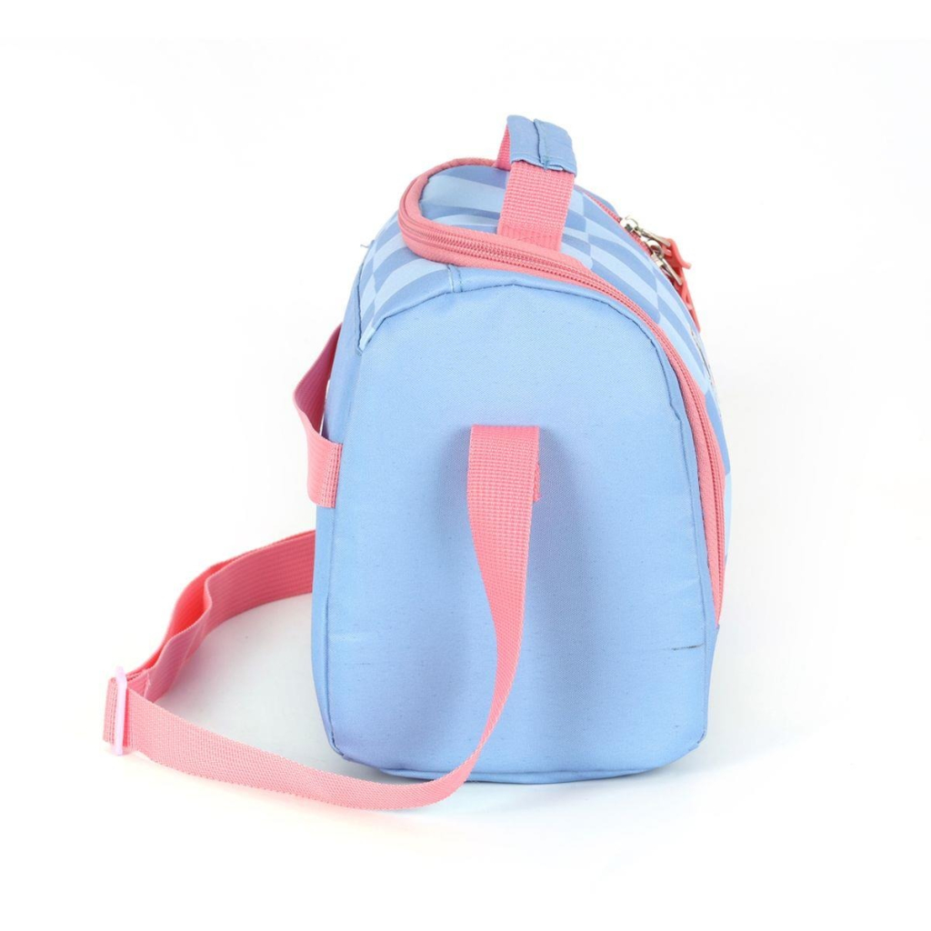 LANCHEIRA TERMICA STITCH MAO/OMBRO AZUL - LUXCEL