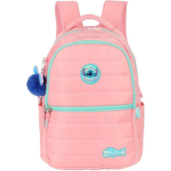 MOCHILA STITCH G SALMAO C/ COMP.P/NOTE- LUXCEL