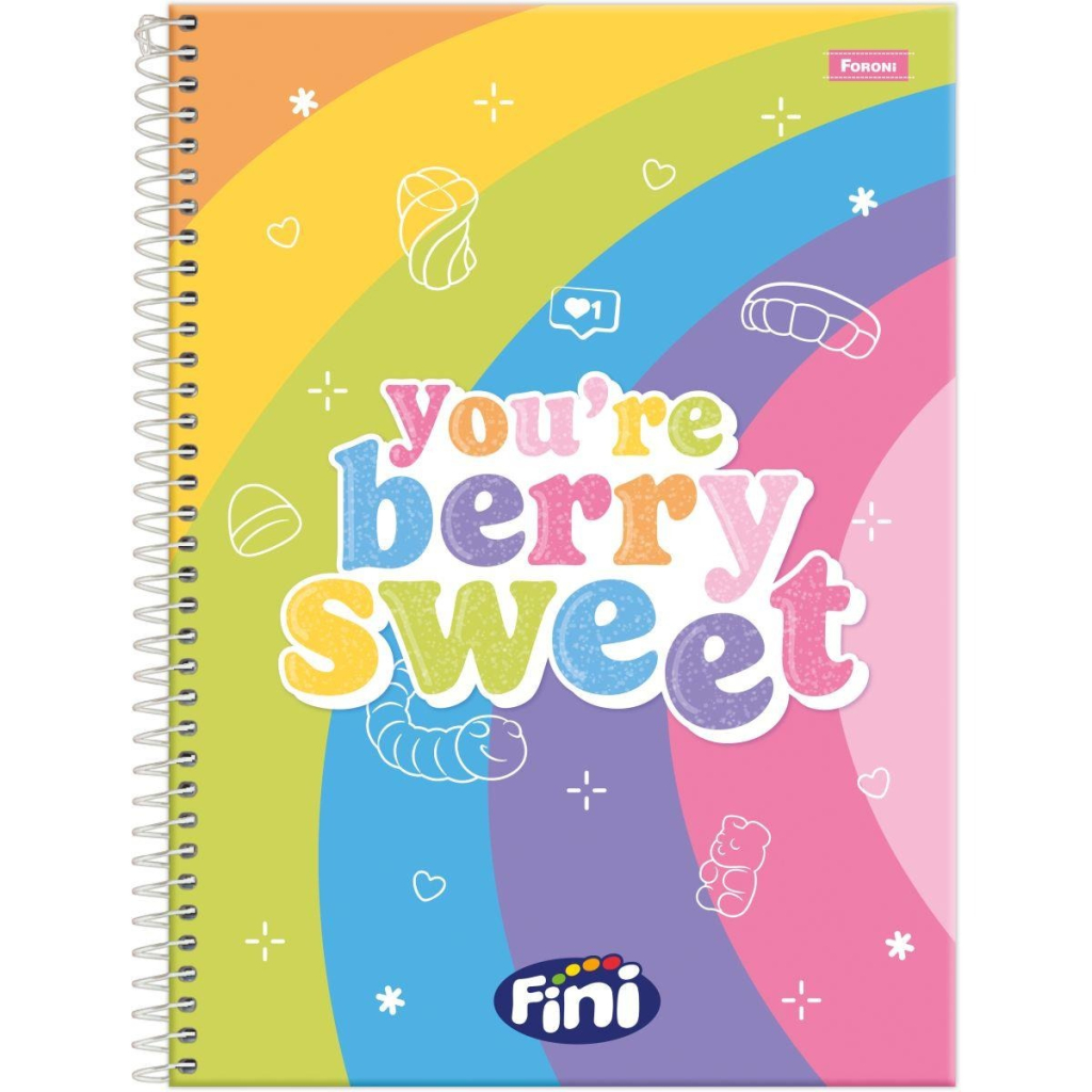 CADERNO UNIVERSITÁRIO 1M 80F - FINI