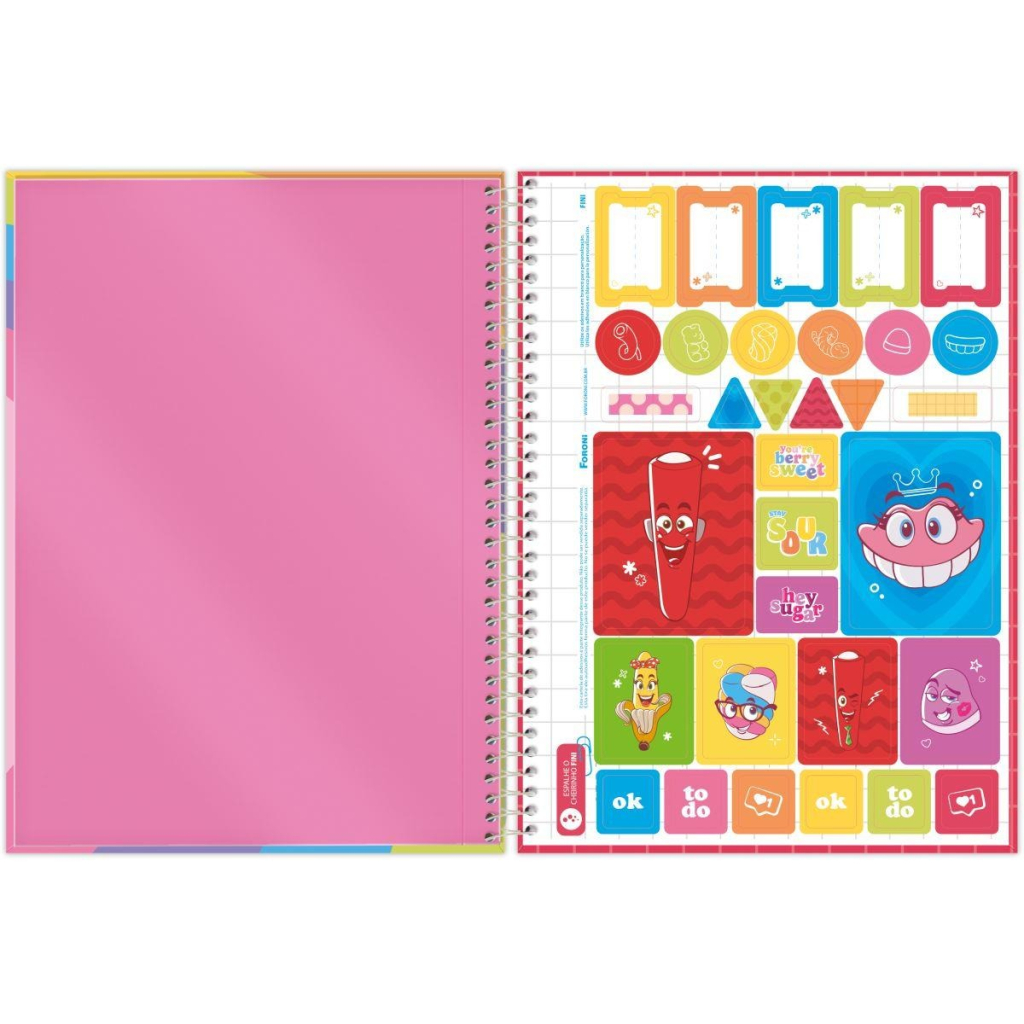 CADERNO UNIVERSITÁRIO 1M 80F - FINI