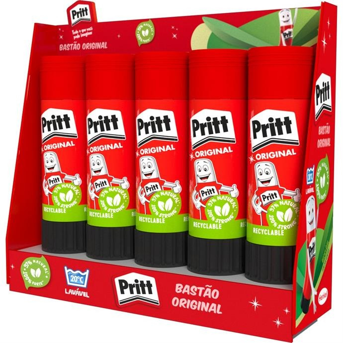 COLA EM BASTAO PRITT 40 GRAMAS