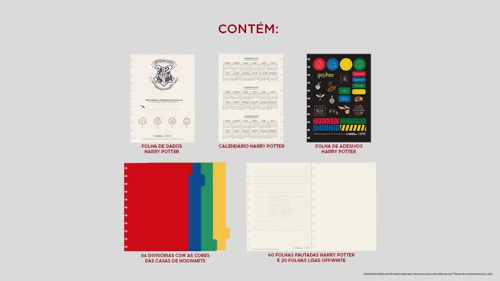 CADERNO INTELIGENTE CI BY HARRY POTTER - GRANDE