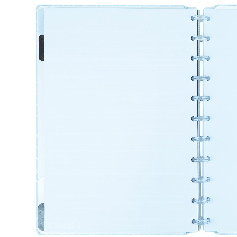 CADERNO INTELIGENTE ICE BLUE - MEDIO
