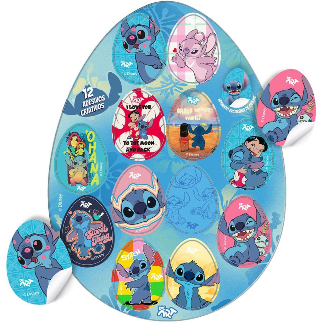 OVO TINTA GUACHE CRIATIVO STITCH - DAC
