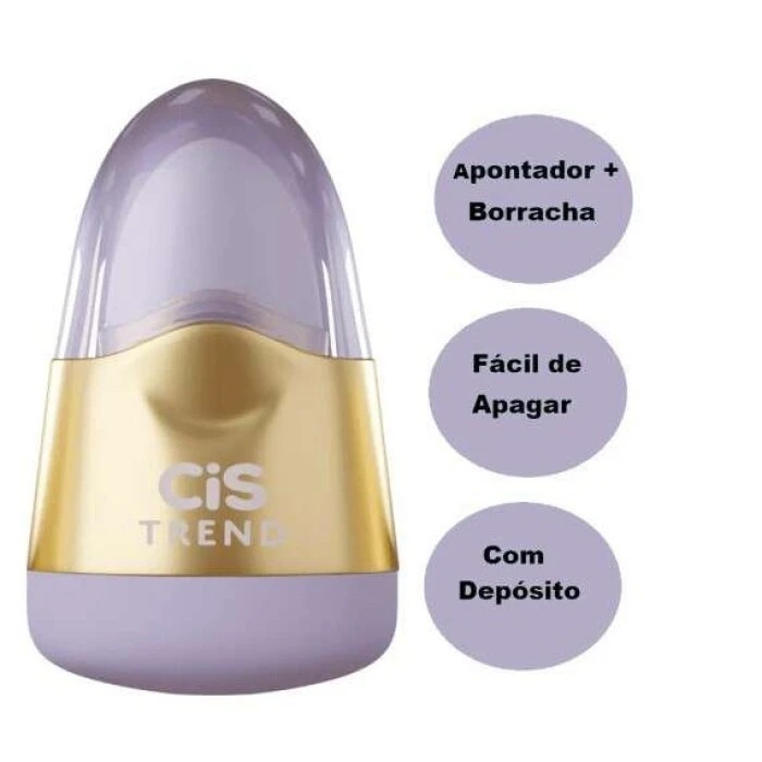 APONTADOR + BORRACHA CIS - TREND