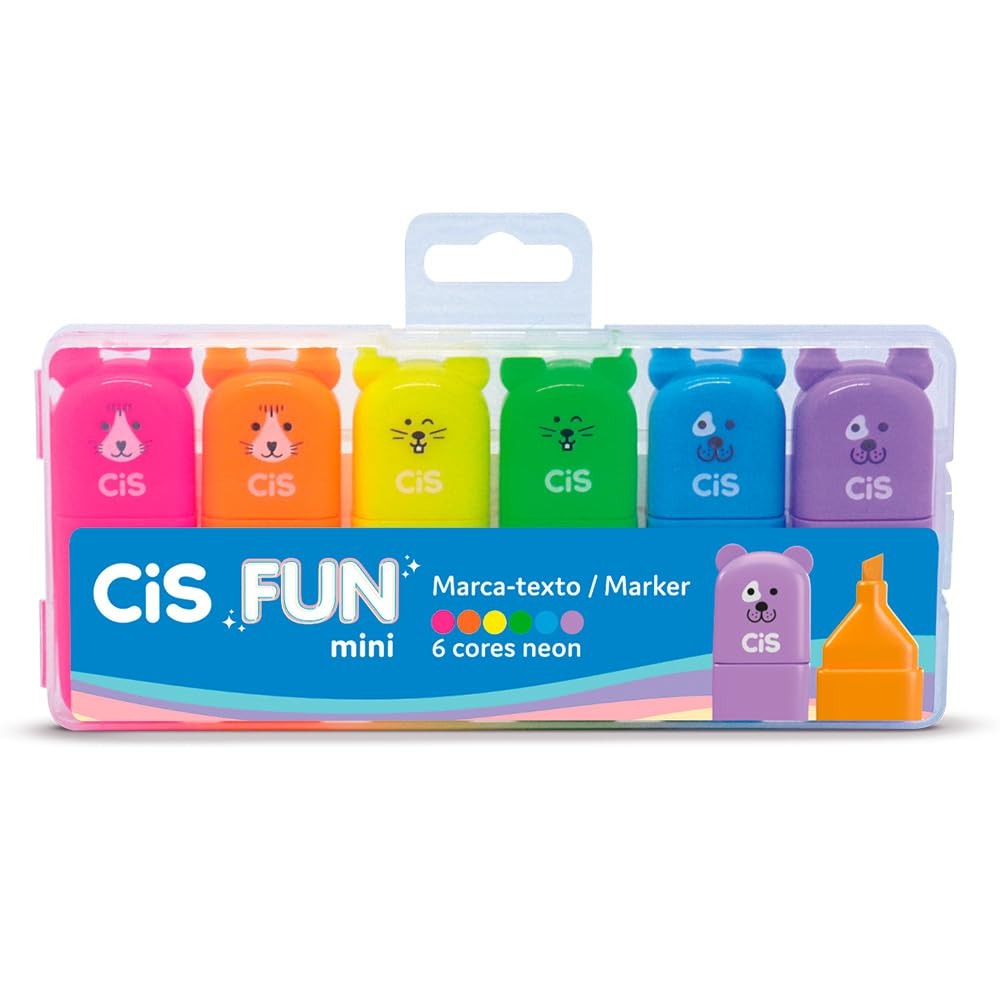 KIT MINI MARCA-TEXTO NEON CIS FUN