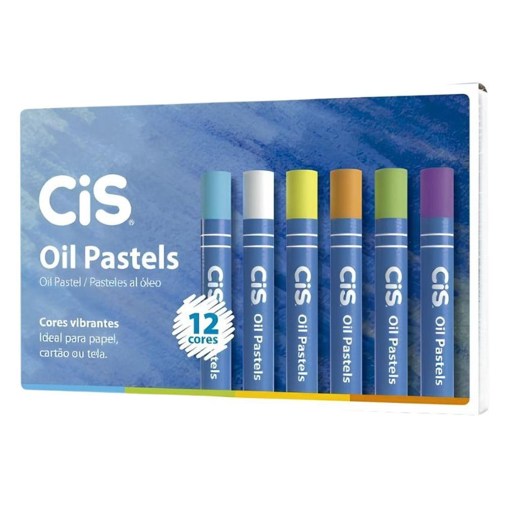 GIZ OIL PASTELS 12 CORES - CIS