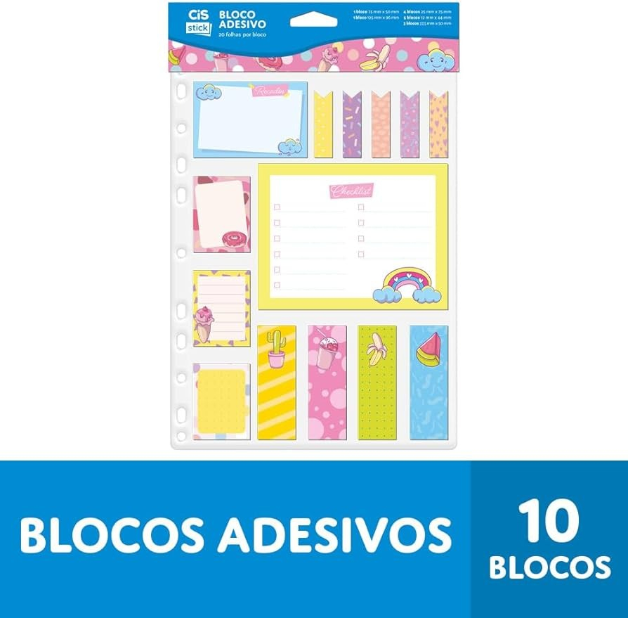 KIT DE BLOCOS 14 MODELOS C/20 FLS