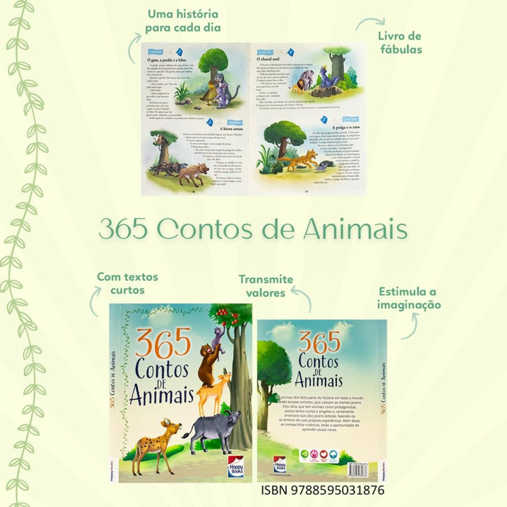 365 CONTOS DE ANIMAIS
