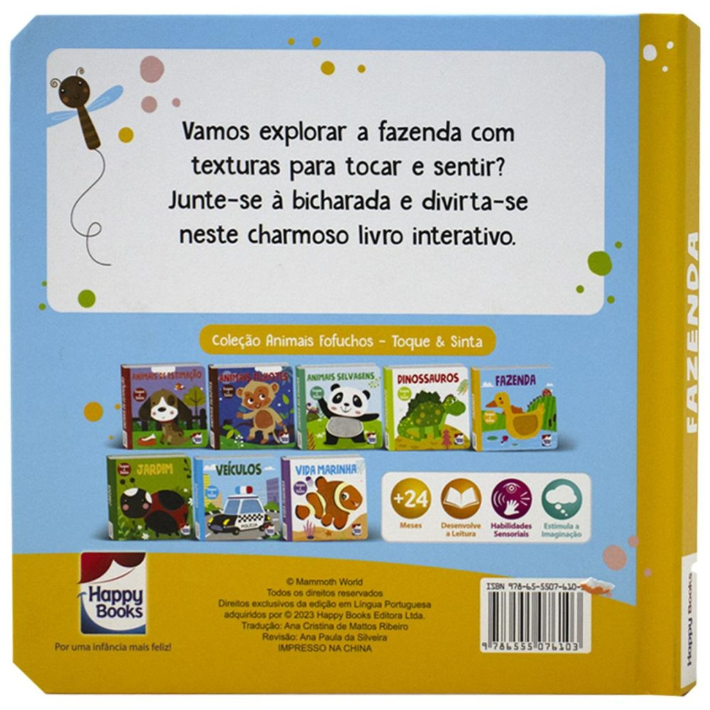 ANIMAIS FOFUCHOS - TOQUE E SINTA: FAZENDA