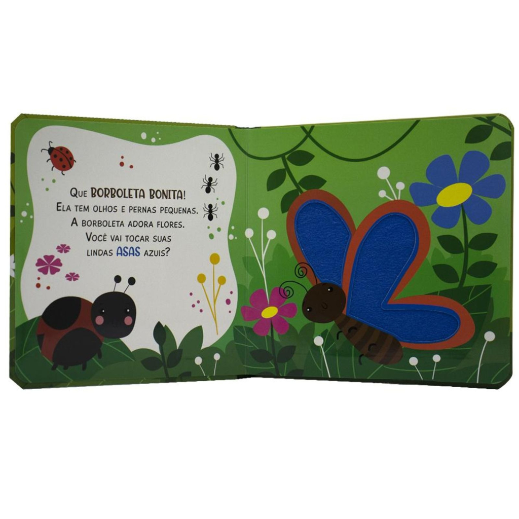 ANIMAIS FOFUCHOS - TOQUE E SINTA: JARDIM