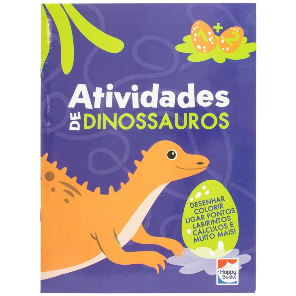 ATIVIDADES DE DINOSSAUROS: VOL.2 (ROXO)