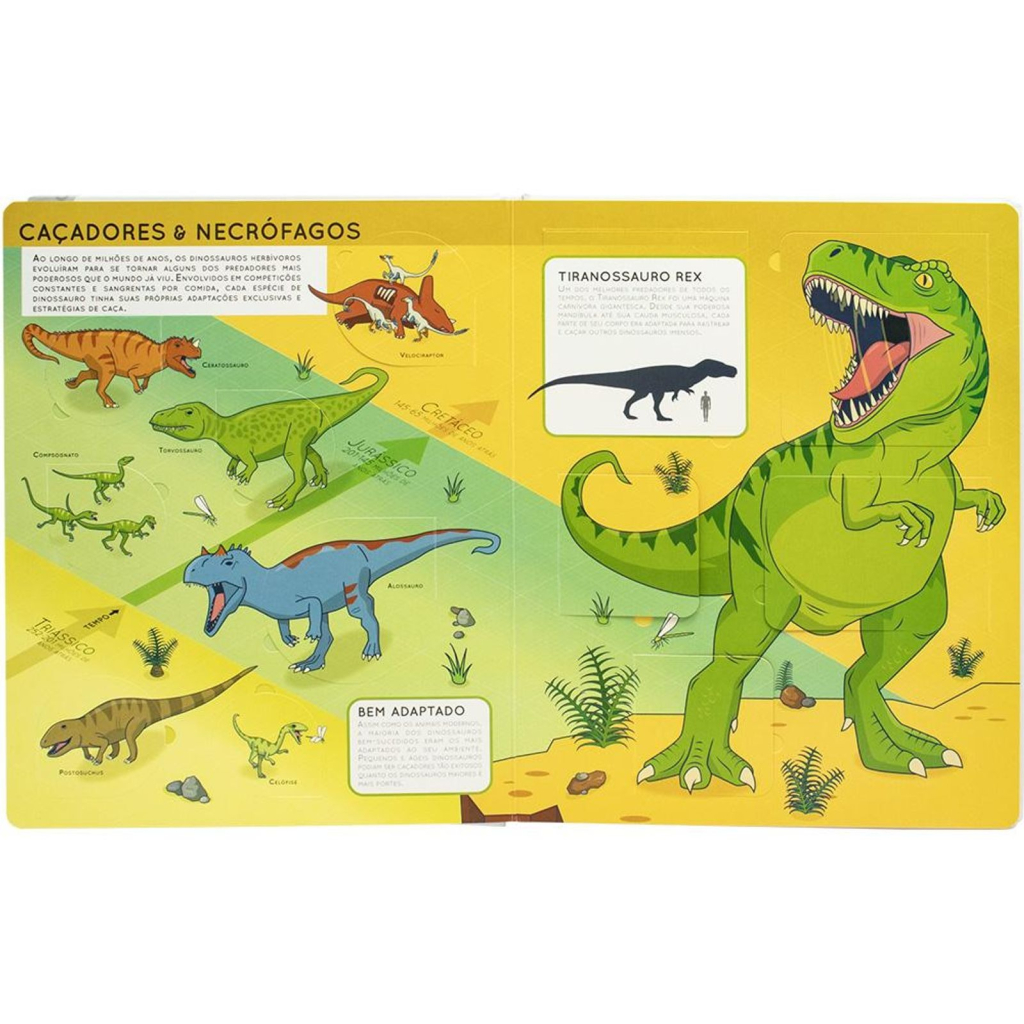 LEVANTE & DESCUBRA: DINOSSAUROS