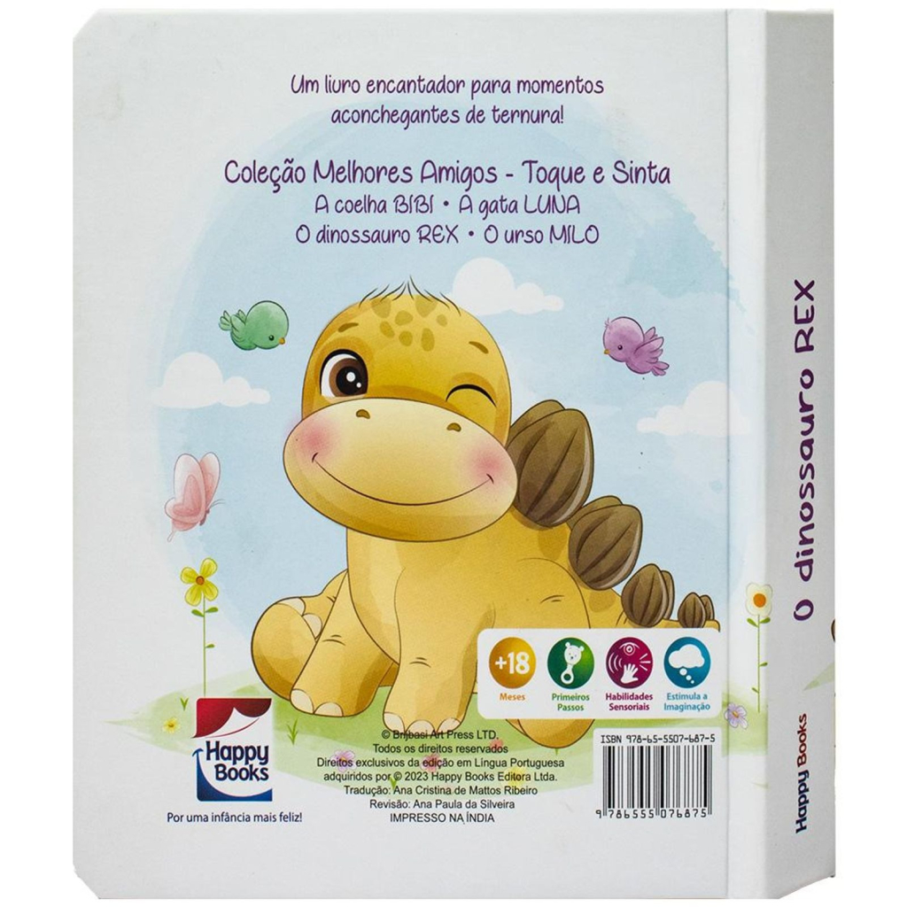MELHORES AMIGOS - TOQUE E SINTA: DINOSSAURO REX, O