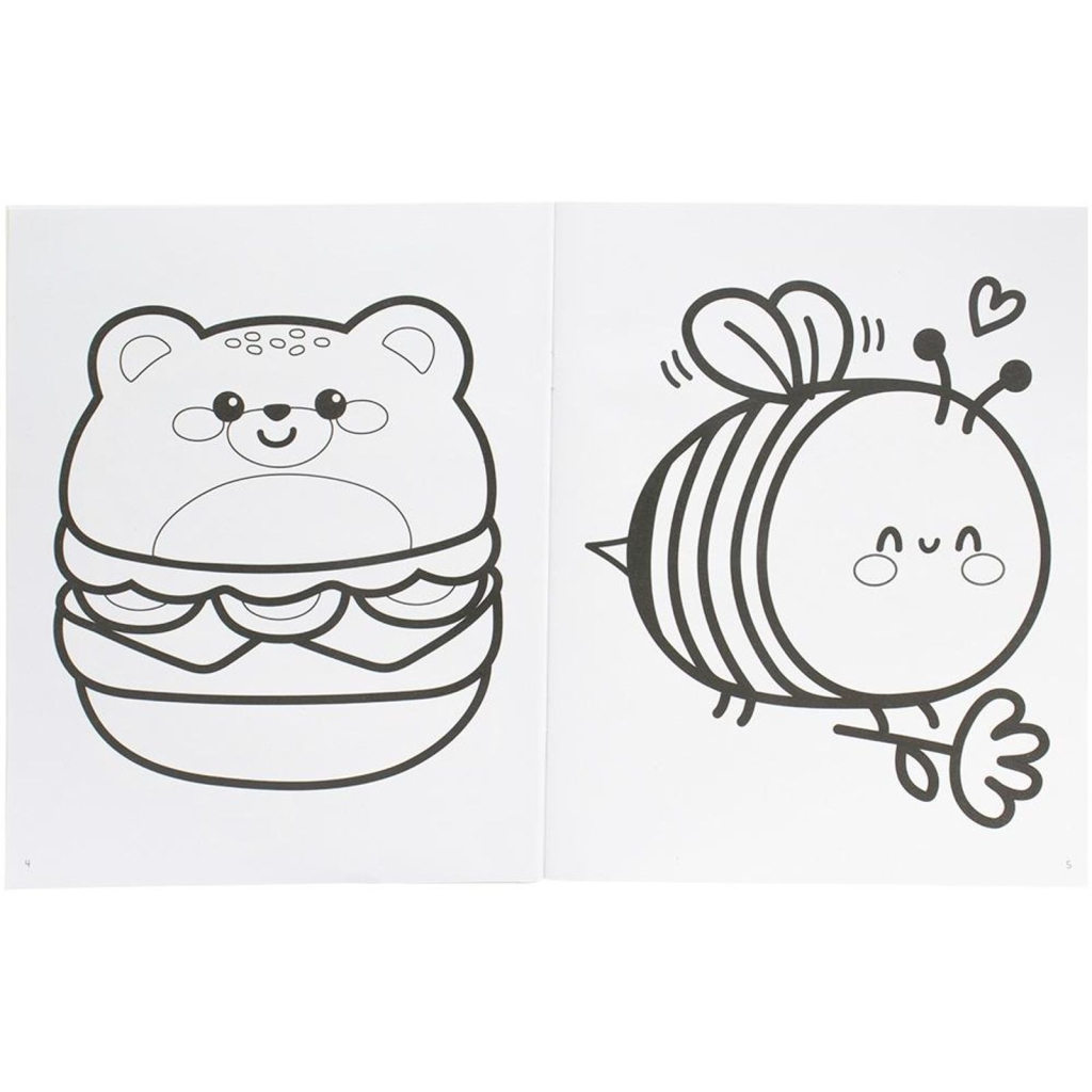 MUNDO DA FANTASIA: DESENHOS KAWAII PARA COLORIR