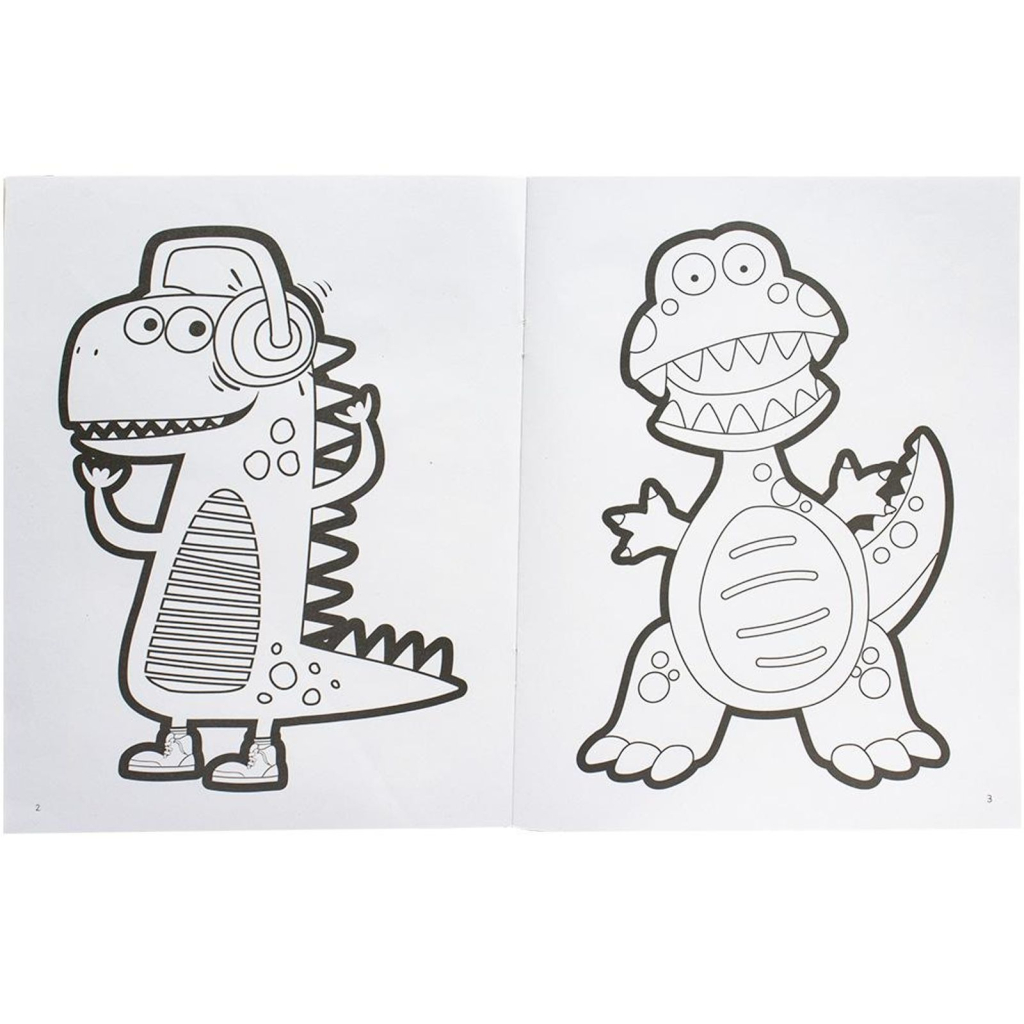 MUNDO DA FANTASIA: DINOSSAUROS PARA COLORIR