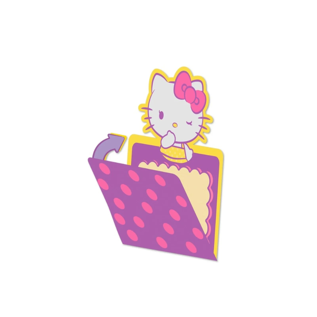 Bloco Adesivado Envelope 20 Folhas Hello Kitty