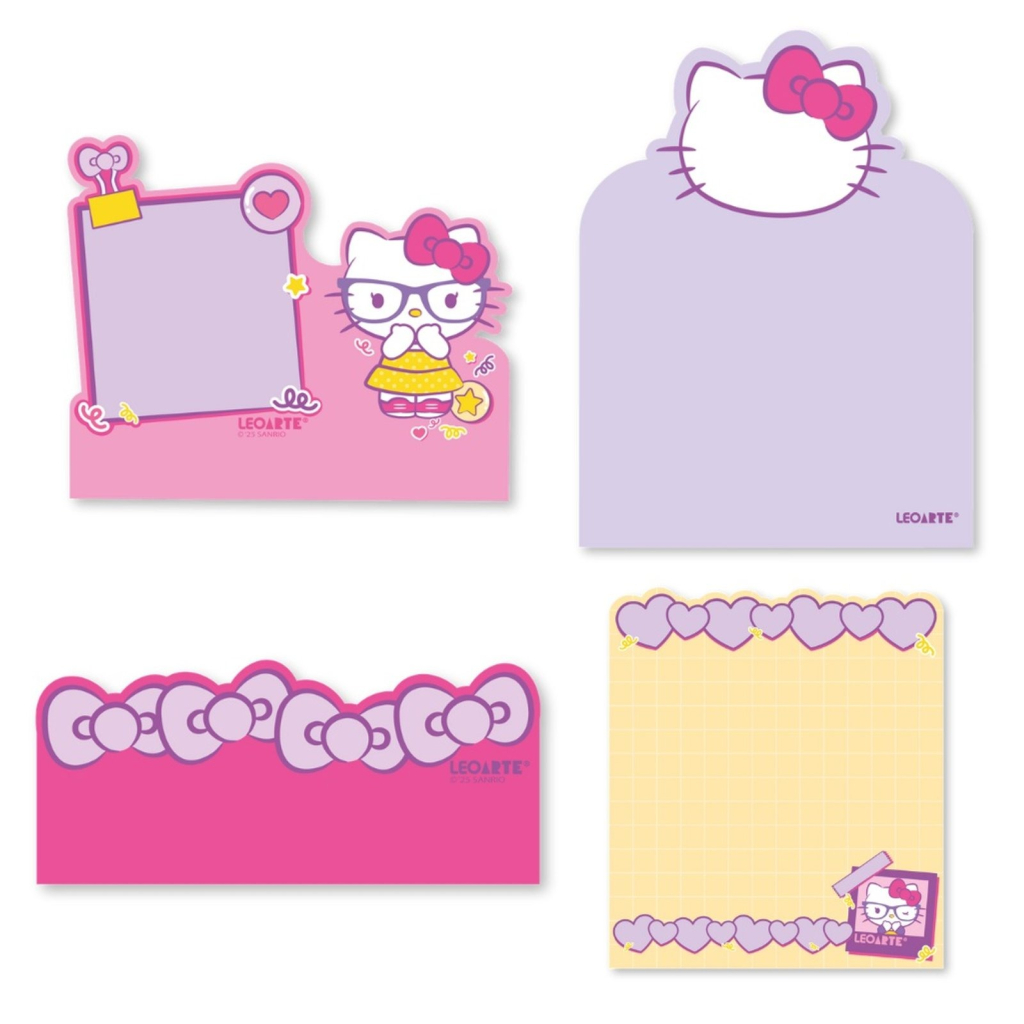 Bloco Adesivo Hello Kitty  4 Blocos