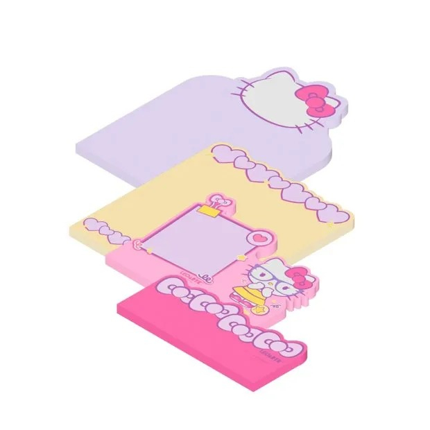 Bloco Adesivo Hello Kitty  4 Blocos
