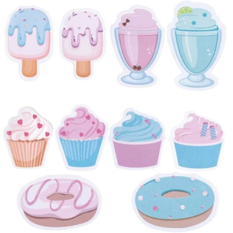 BLOCO SMART NOTES 45X45MM - TUTTI FRUTTI - 30 FLS