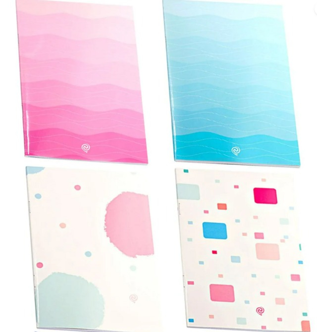 CADERNO GRAMPEADO PAUTADO 120X180MM - TUTTI-FRUTTI - 40FLS
