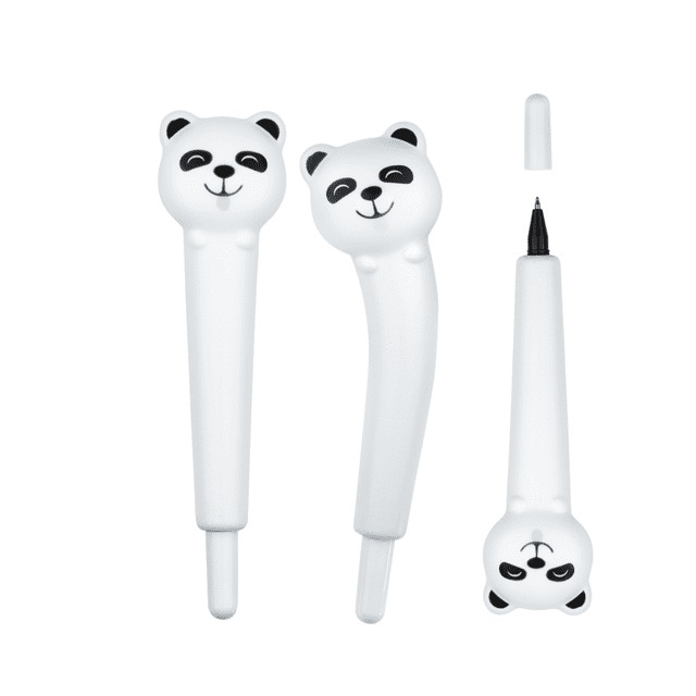 CANETA ESFEROGRÁFICA DIVER GEL 0.7MM - SQUISH PANDA