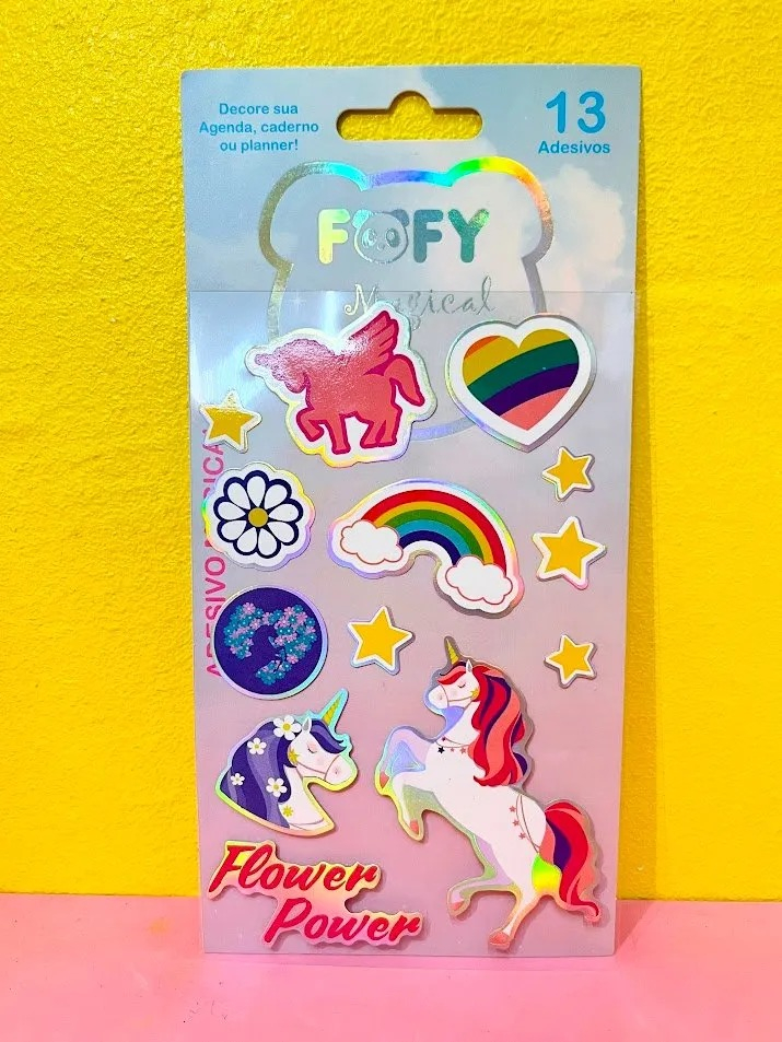ADESIVO MAGICAL 13 PCS - FOFY