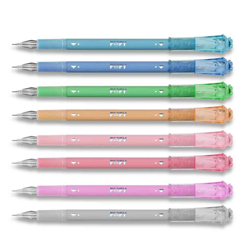 KIT MARCADOR FINELINER DIAMANTE 8 CORES - FOFY