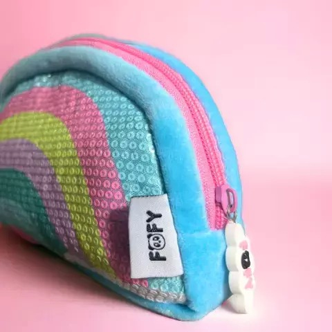 ESTOJO ESCOLAR ARCO IRIS - FOFY