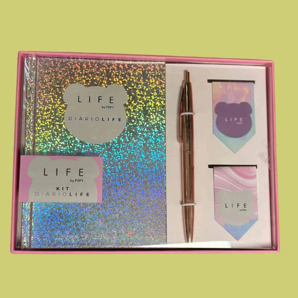 KIT DIARIO LIFE - FOFY