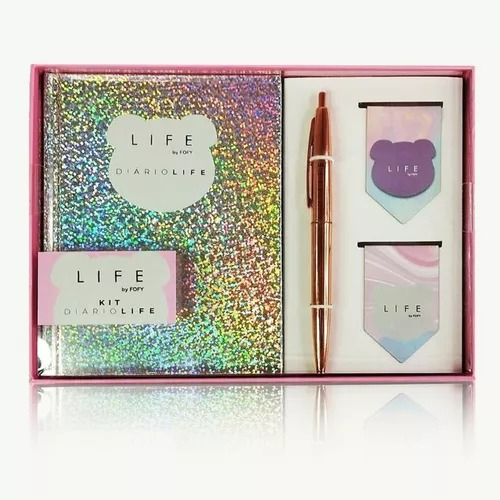 KIT DIARIO LIFE - FOFY