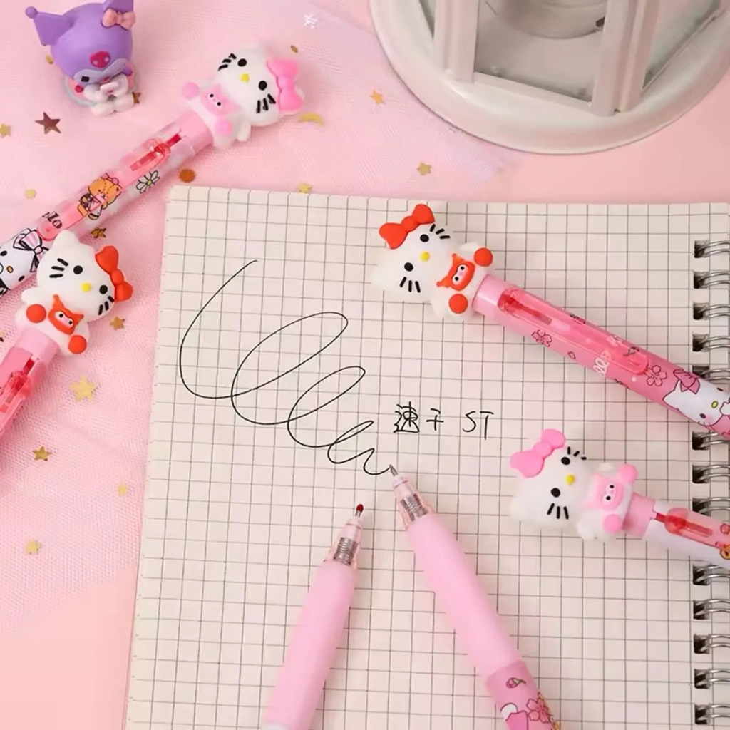 Caneta Clic Estampada HELLO KITTY