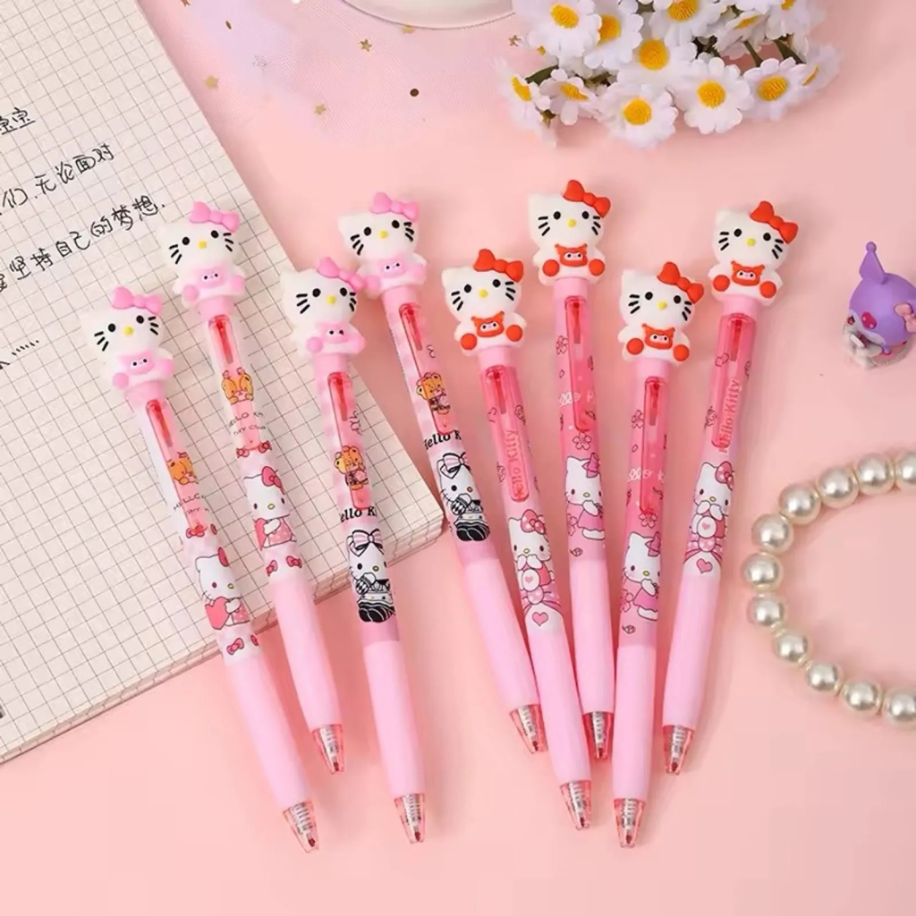 Caneta Clic Estampada HELLO KITTY