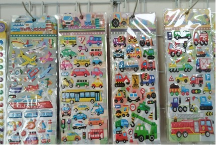 ADESIVO DECORATIVO EVA TRANSPORTES