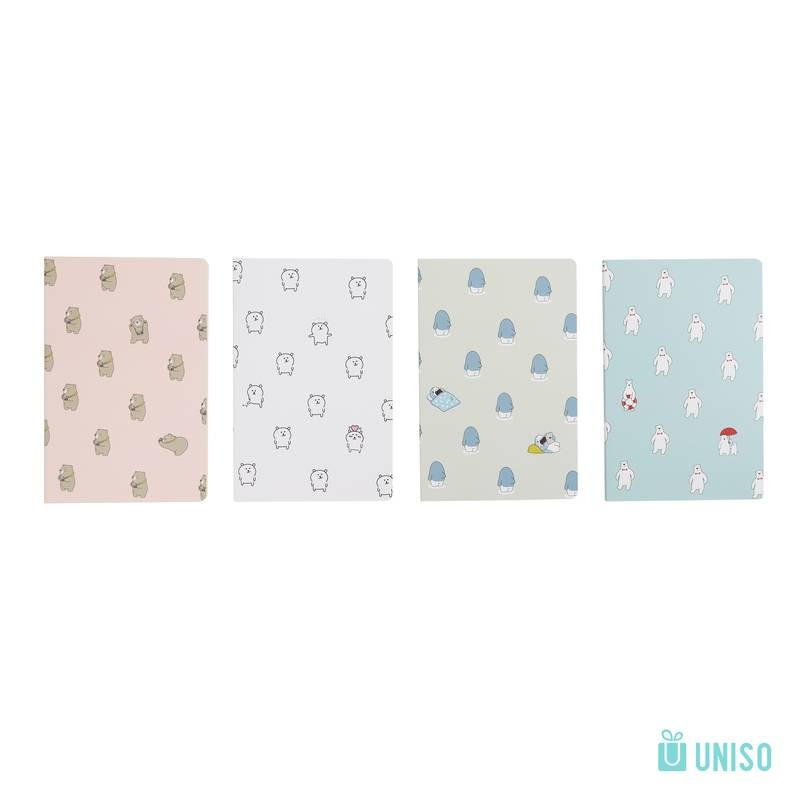 CADERNO PAUTADO ANIMAL 180x250mm