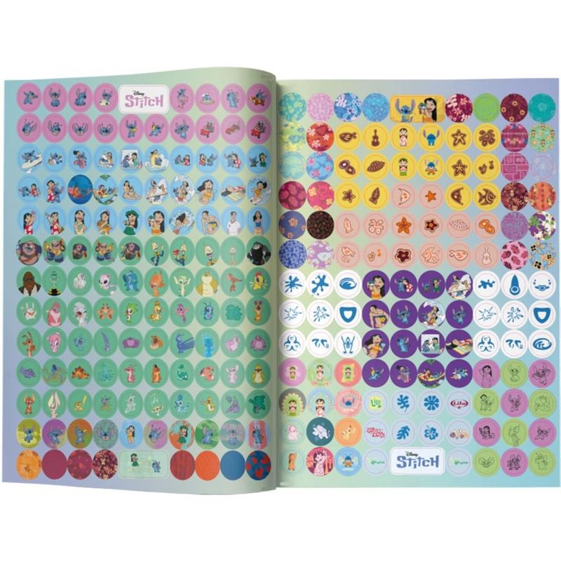 LIVRO COM ADESIVOS STITCH 40PAG. Com 500 ADESIVOS
