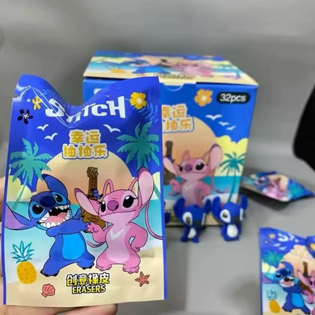 Borracha Surpresa STITCH e ANGEL