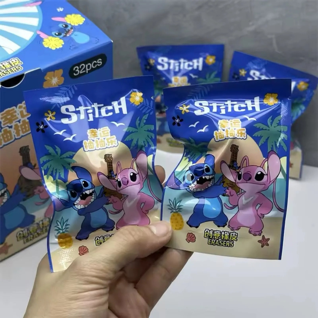 Borracha Surpresa STITCH e ANGEL