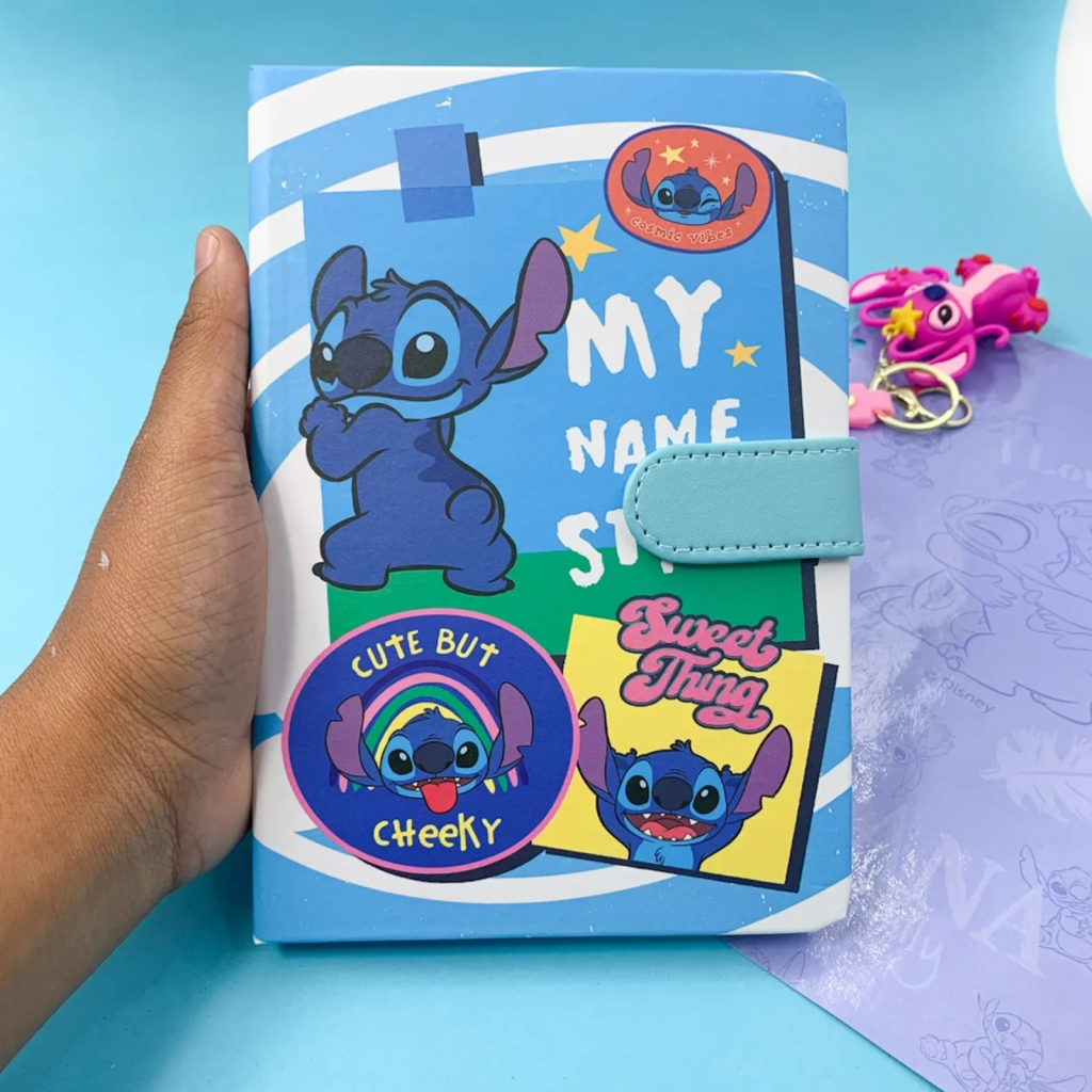 Planner Luxo Decorado STITCH