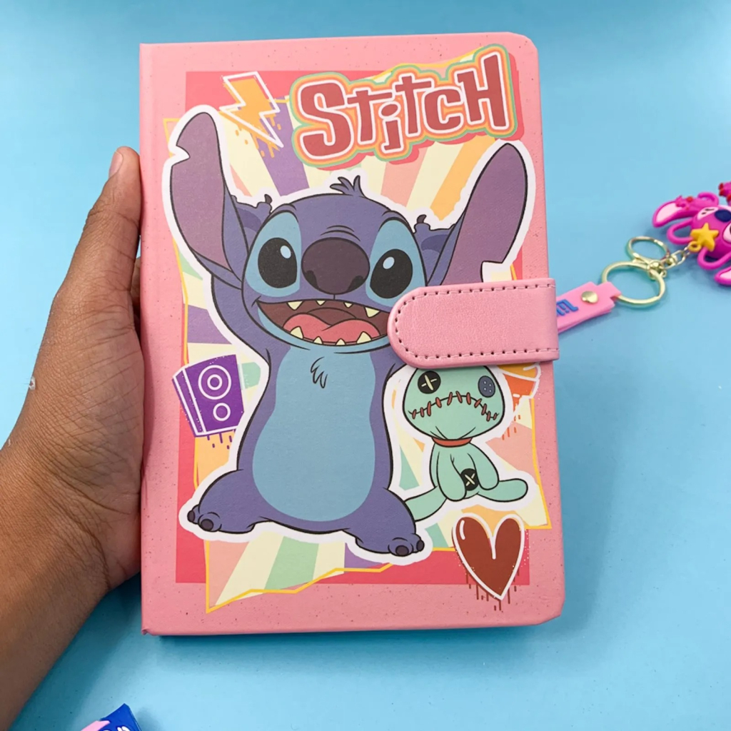 Planner Luxo Decorado STITCH