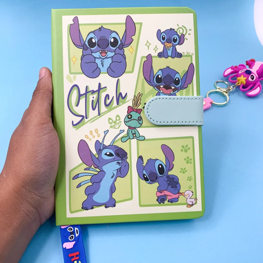 Planner Luxo Decorado STITCH